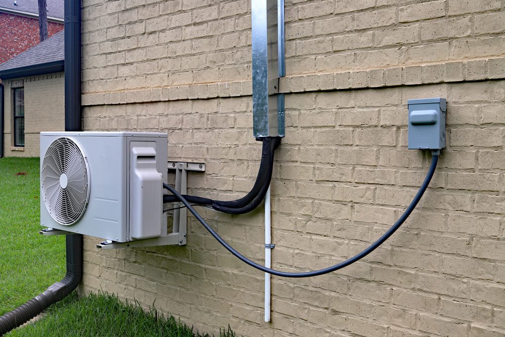 Mini split installation